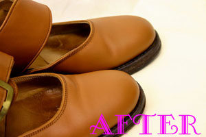 tricker'sJackcollection靴クリーニング後